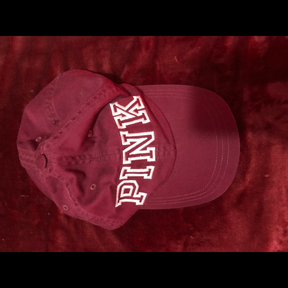 PINK hat.